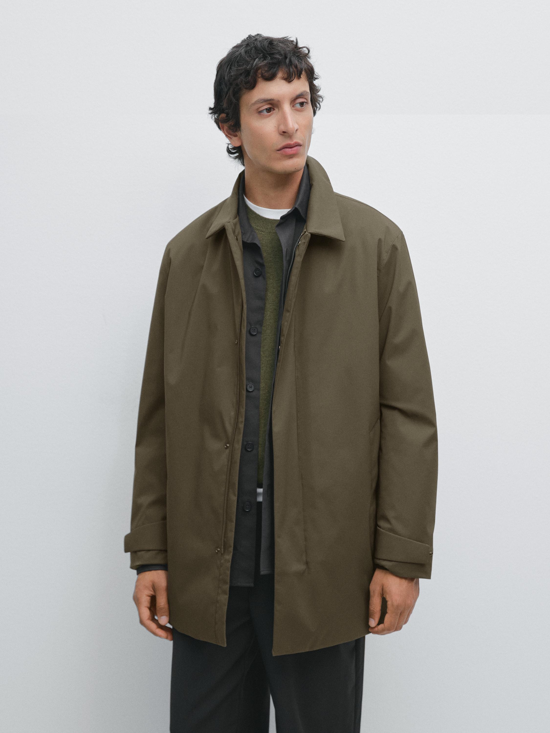 Water-repellent and windproof parka